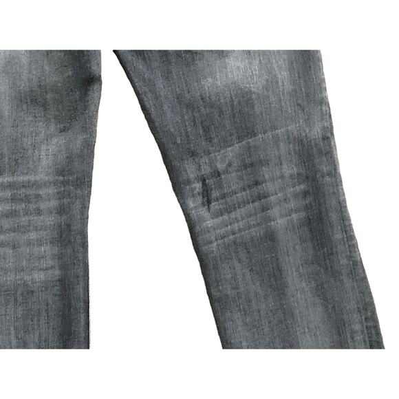 REWASH Womens Size 7 Stonewashed Gray Vintage Reunion Low Rise Ripped Goth Jeans - Picture 11 of 11